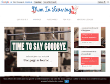 Tablet Screenshot of muminlearning.com